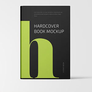 Hard Cover Book Mokcup